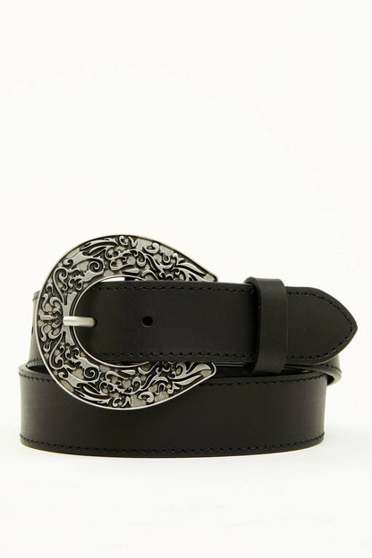 Ember Horseshoe Buckle Belt