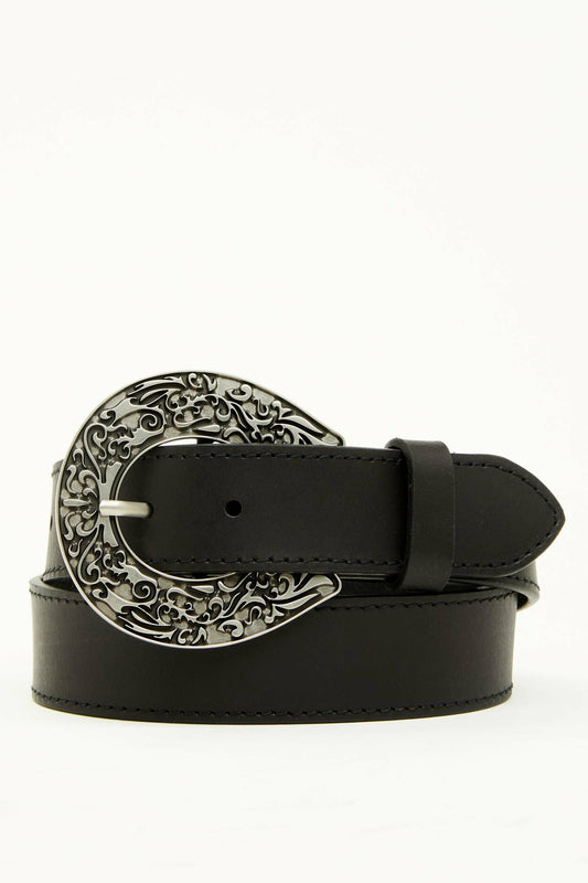 Ember Horseshoe Buckle Belt
