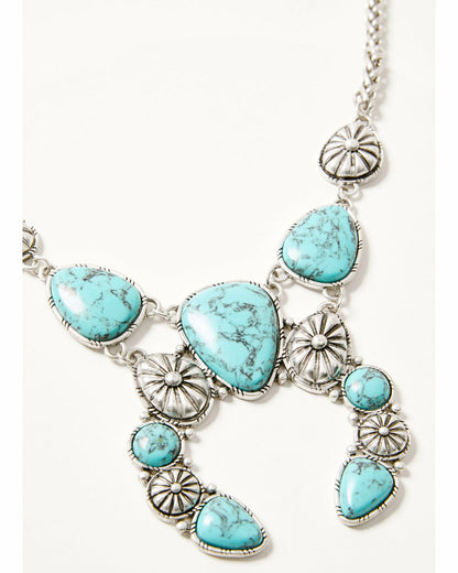 Patomic Statement Squash Blossom Necklace