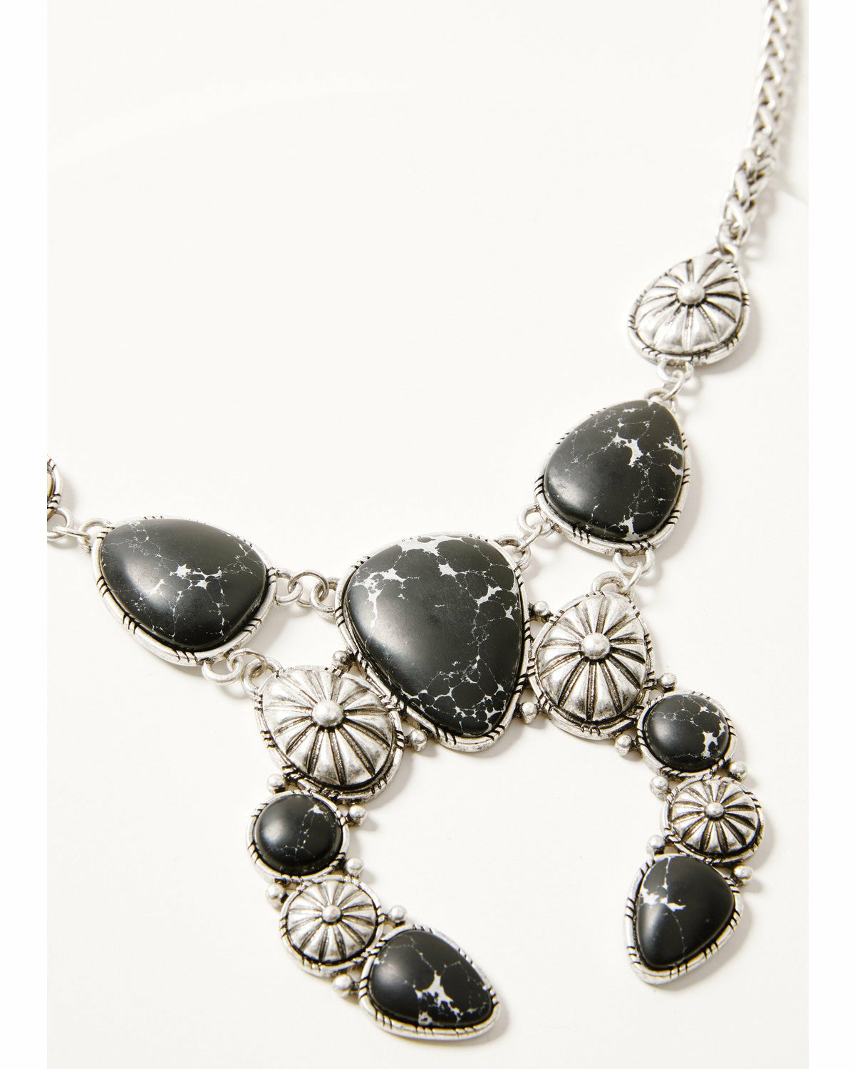 Patomic Statement Squash Blossom Necklace