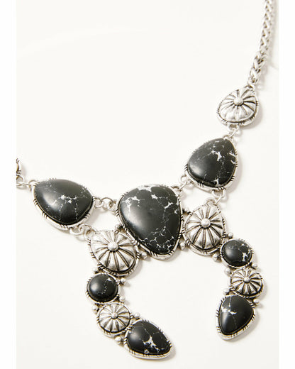 Patomic Statement Squash Blossom Necklace