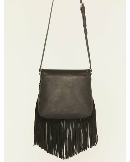 Granada Tooled Fringe Crossbody Bag