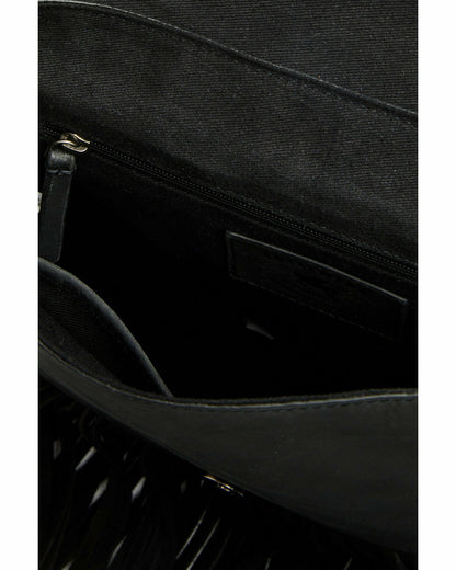 Granada Tooled Fringe Crossbody Bag