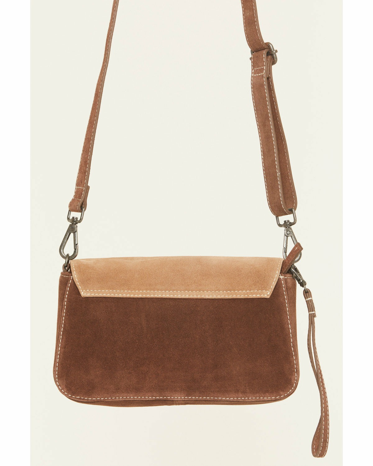 Louanne Suede Western Crossbody Bag