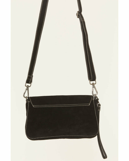 Louanne Suede Western Crossbody Bag