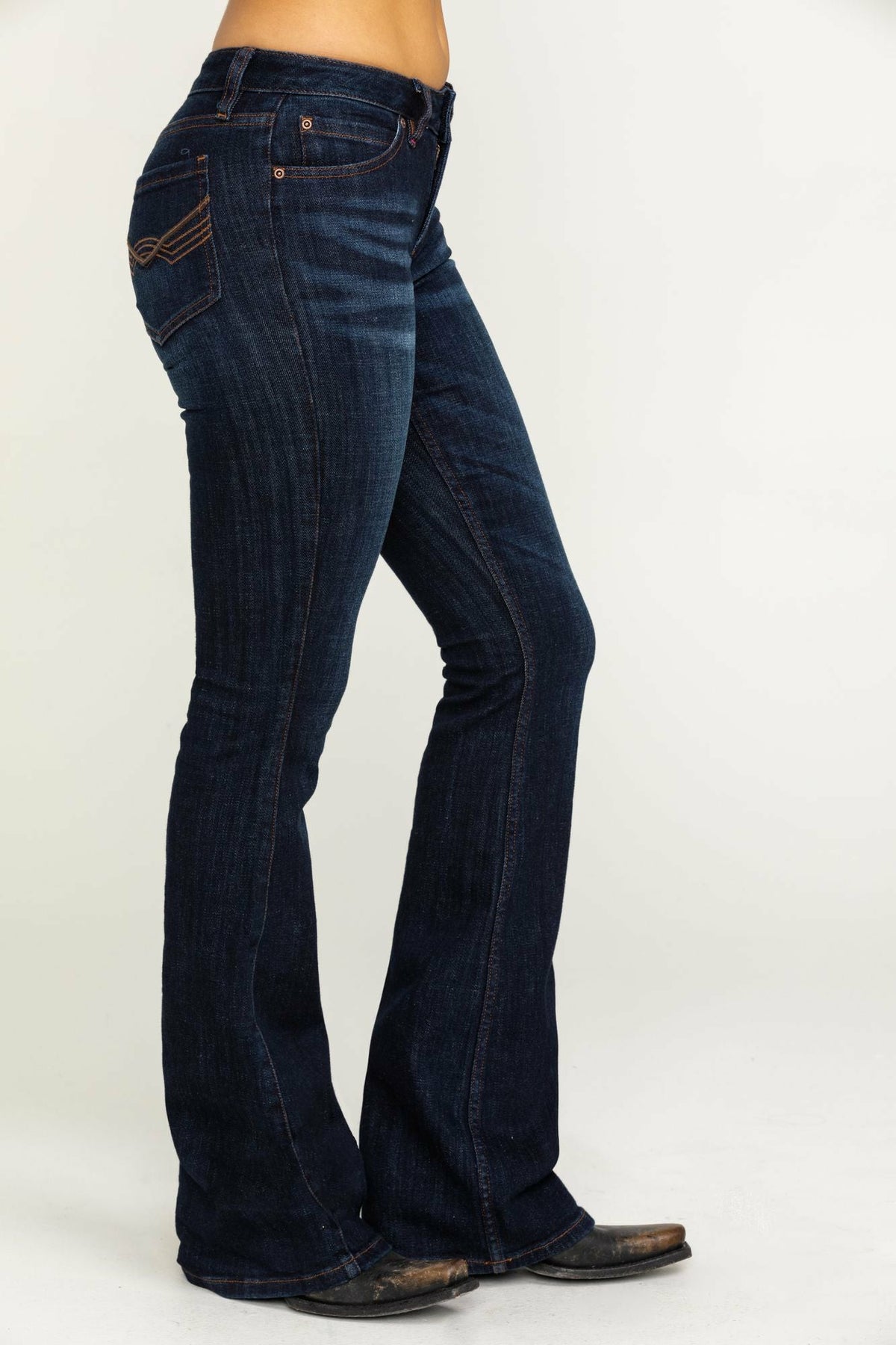 Dark Wash Whiskey Debbie Bootcut Jeans