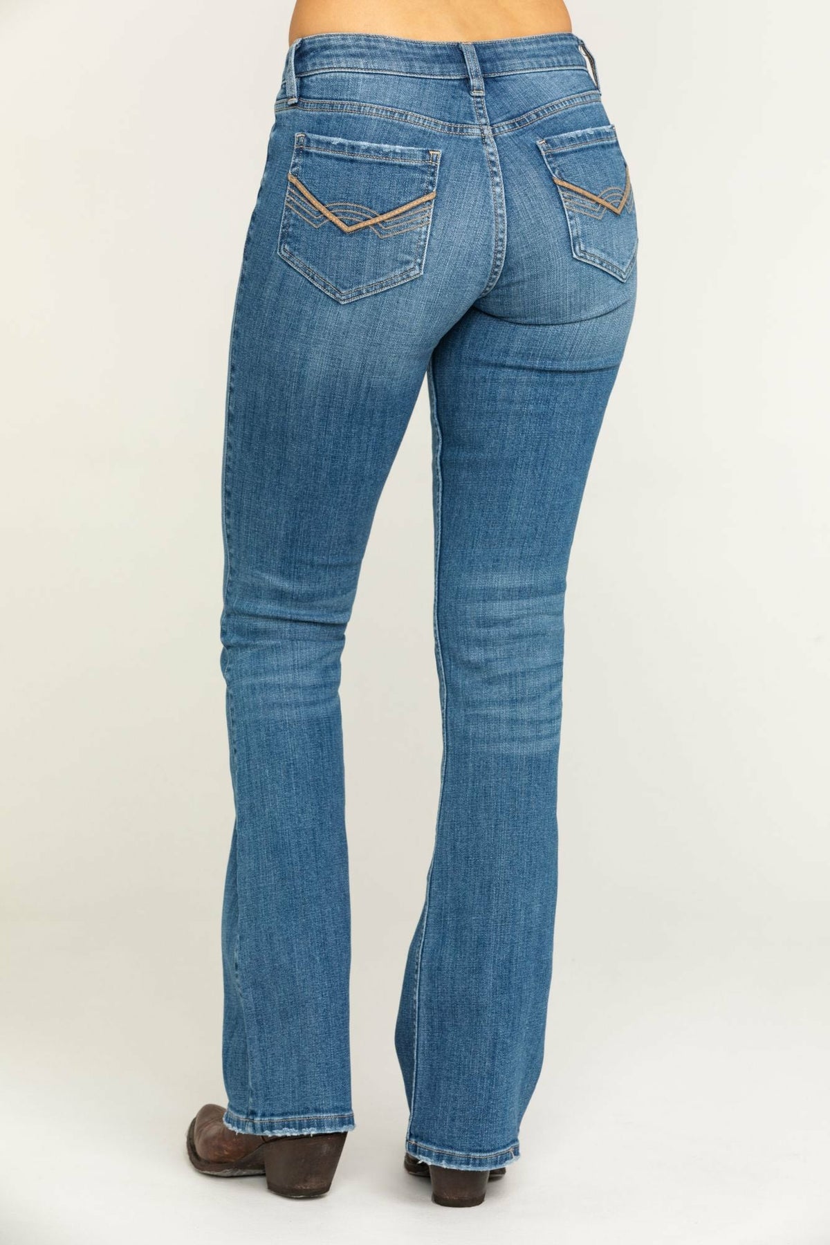 Rebel Wild Heart Bootcut Denim Jeans