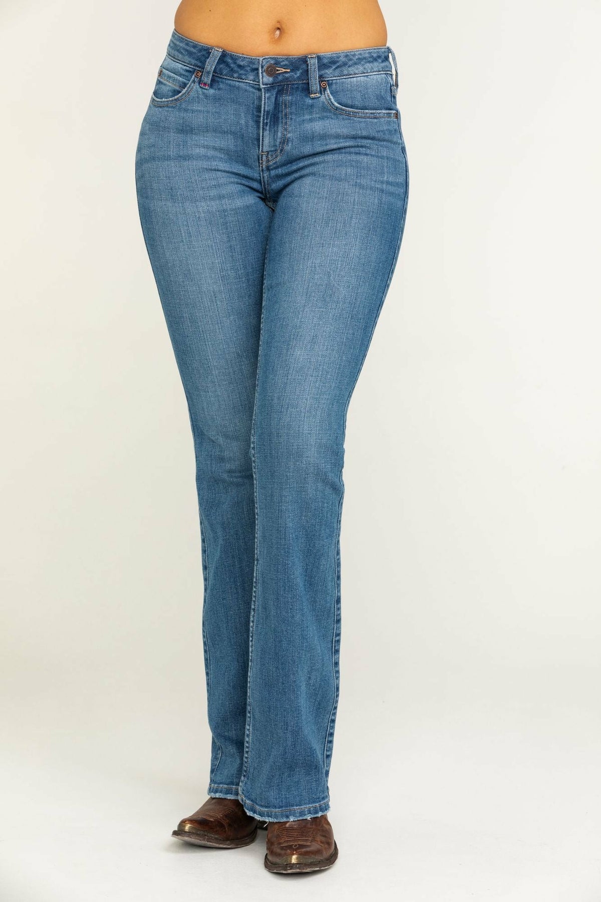 Rebel Wild Heart Bootcut Denim Jeans