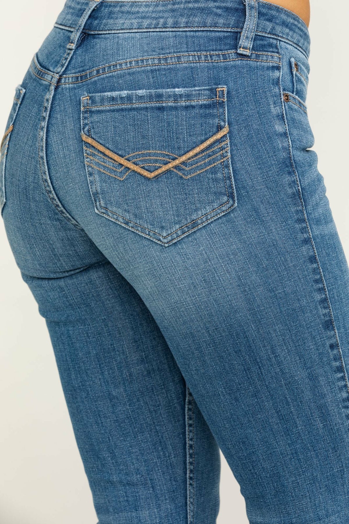Rebel Wild Heart Bootcut Denim Jeans