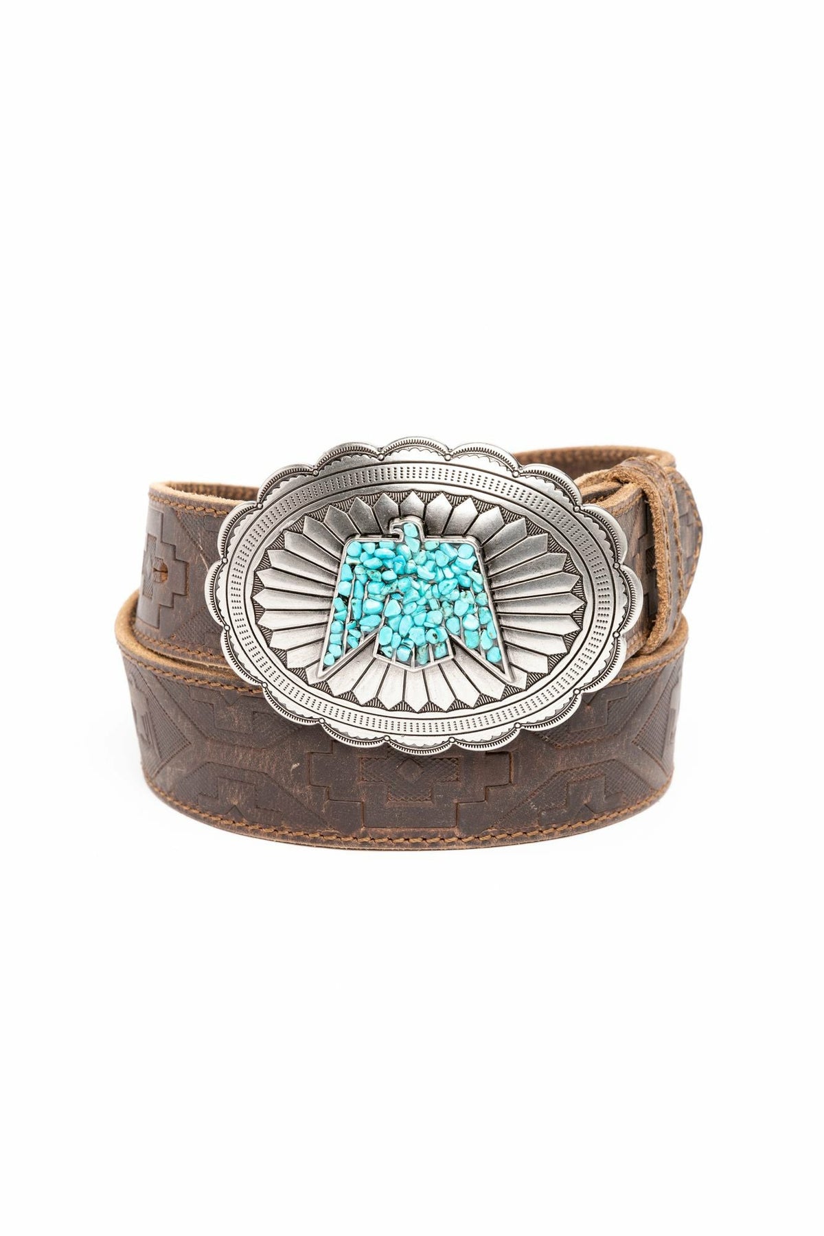 On The Fast Lane Embossed Belt
