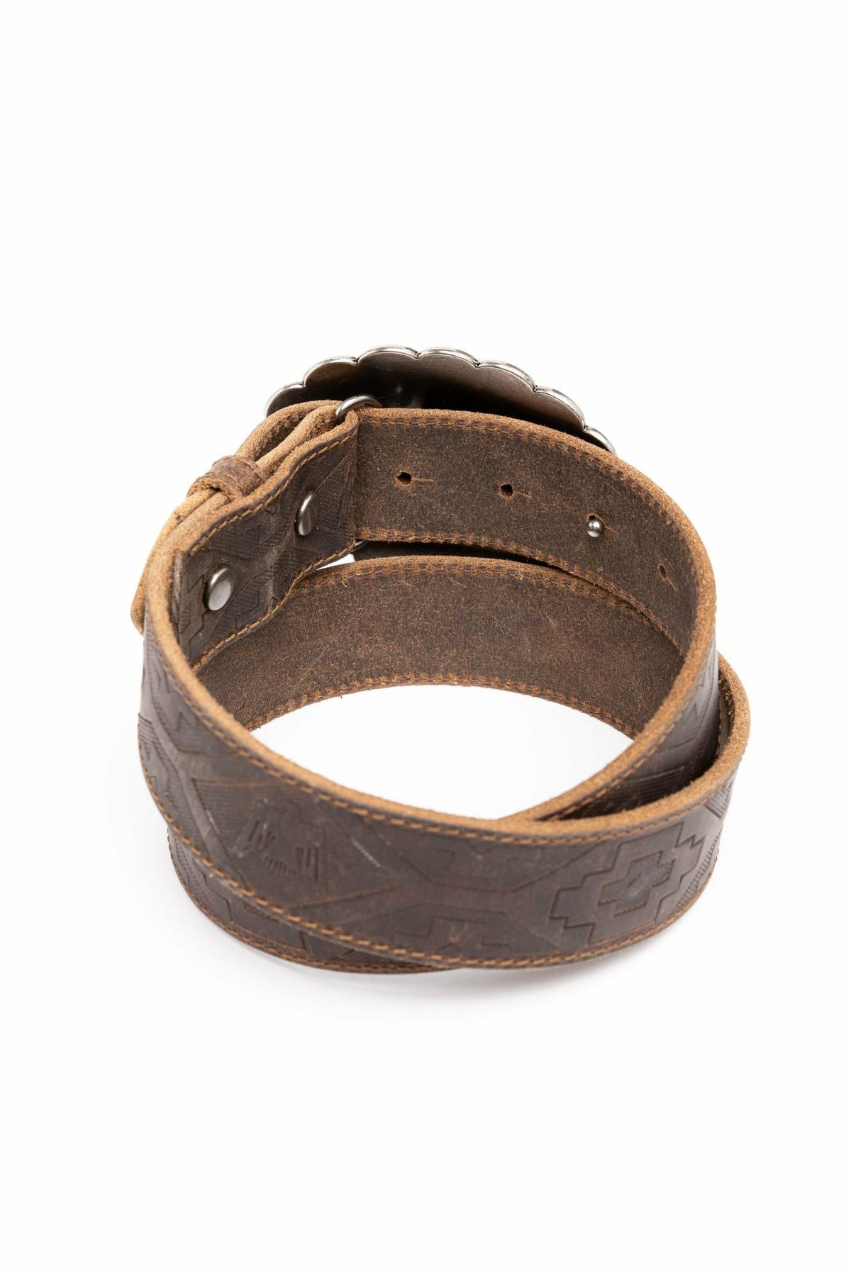 On The Fast Lane Embossed Belt