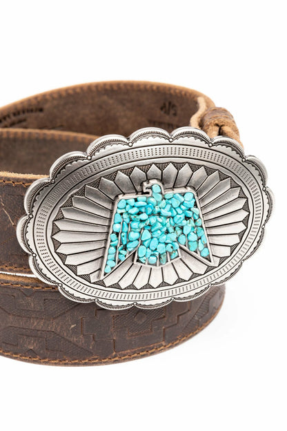 On The Fast Lane Embossed Belt