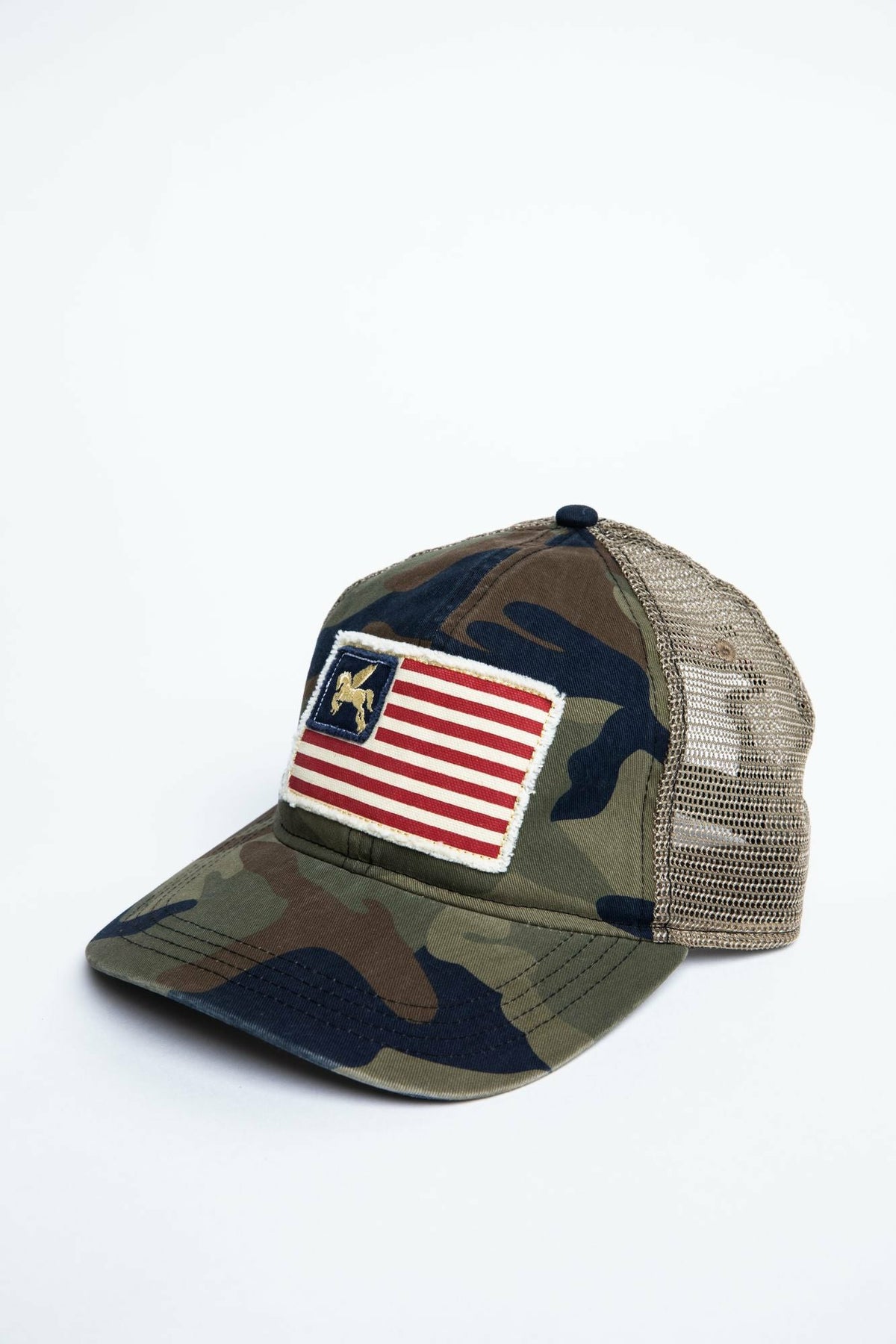 Star Spangled Camo Baseball Hat