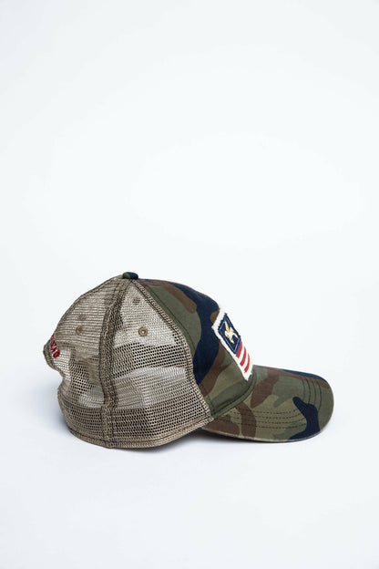 Star Spangled Camo Baseball Hat