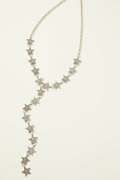 Star In The Night Drop Necklace