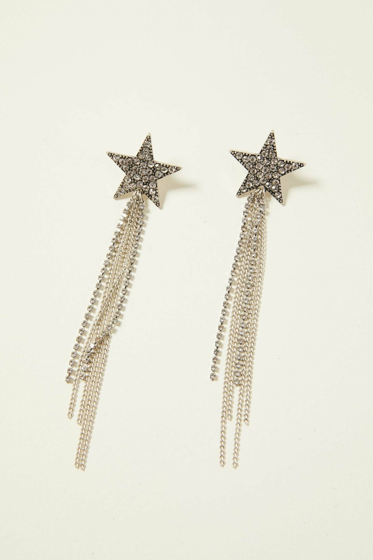 Shooting Star Fringe Earrings