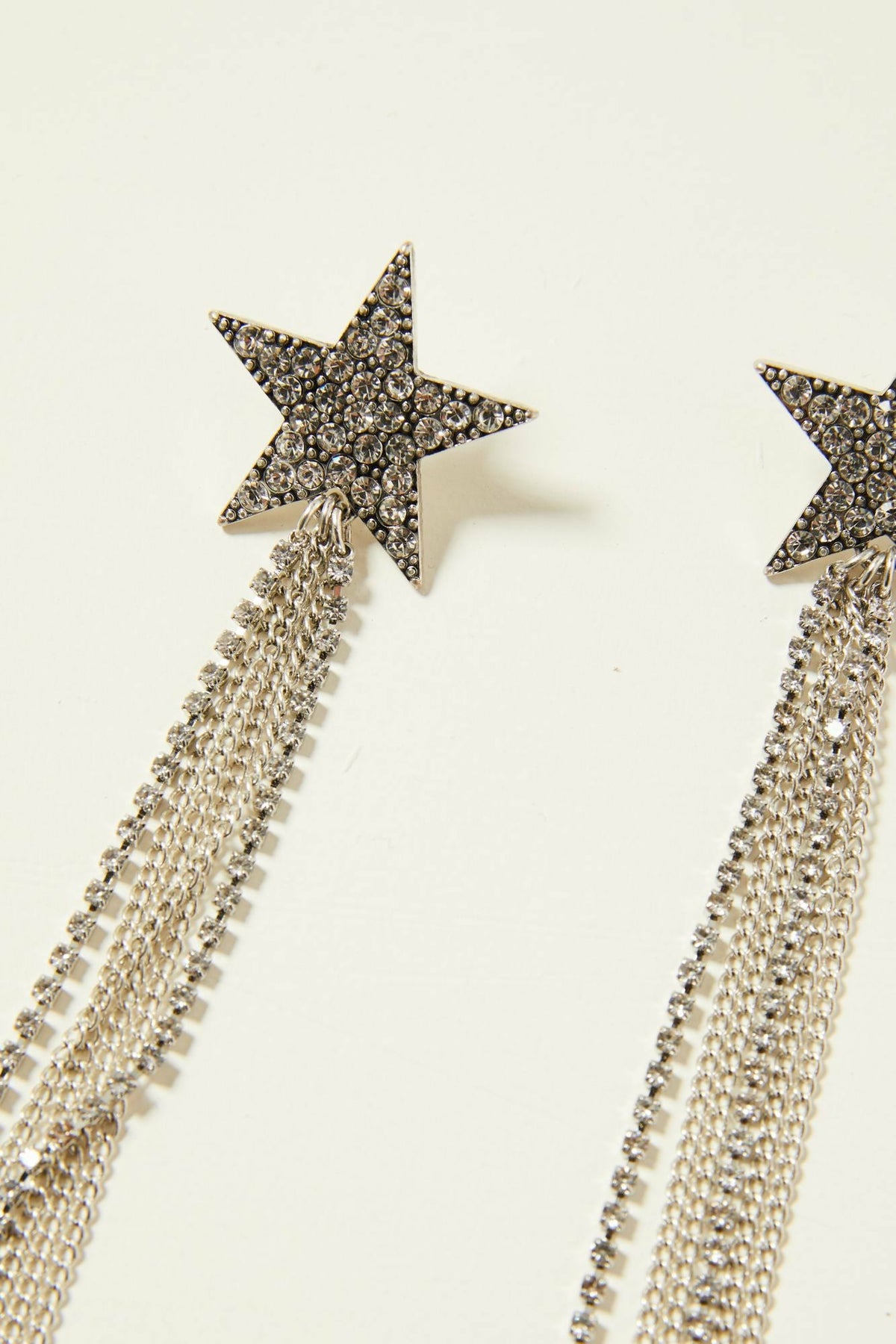 Shooting Star Fringe Earrings