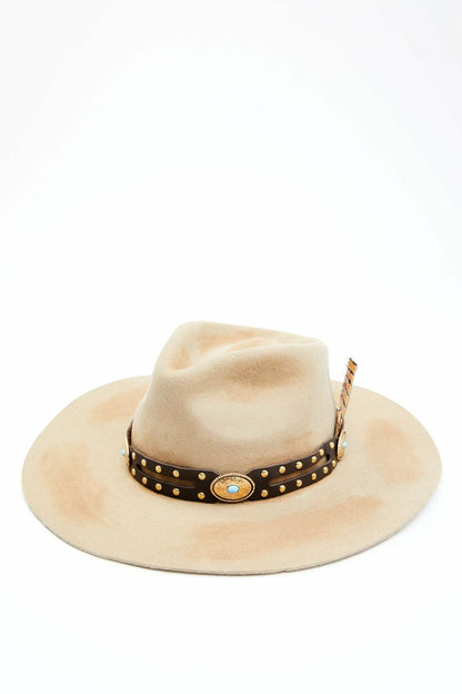 Spotted in the Night Rancher Wool Felt Western Hat