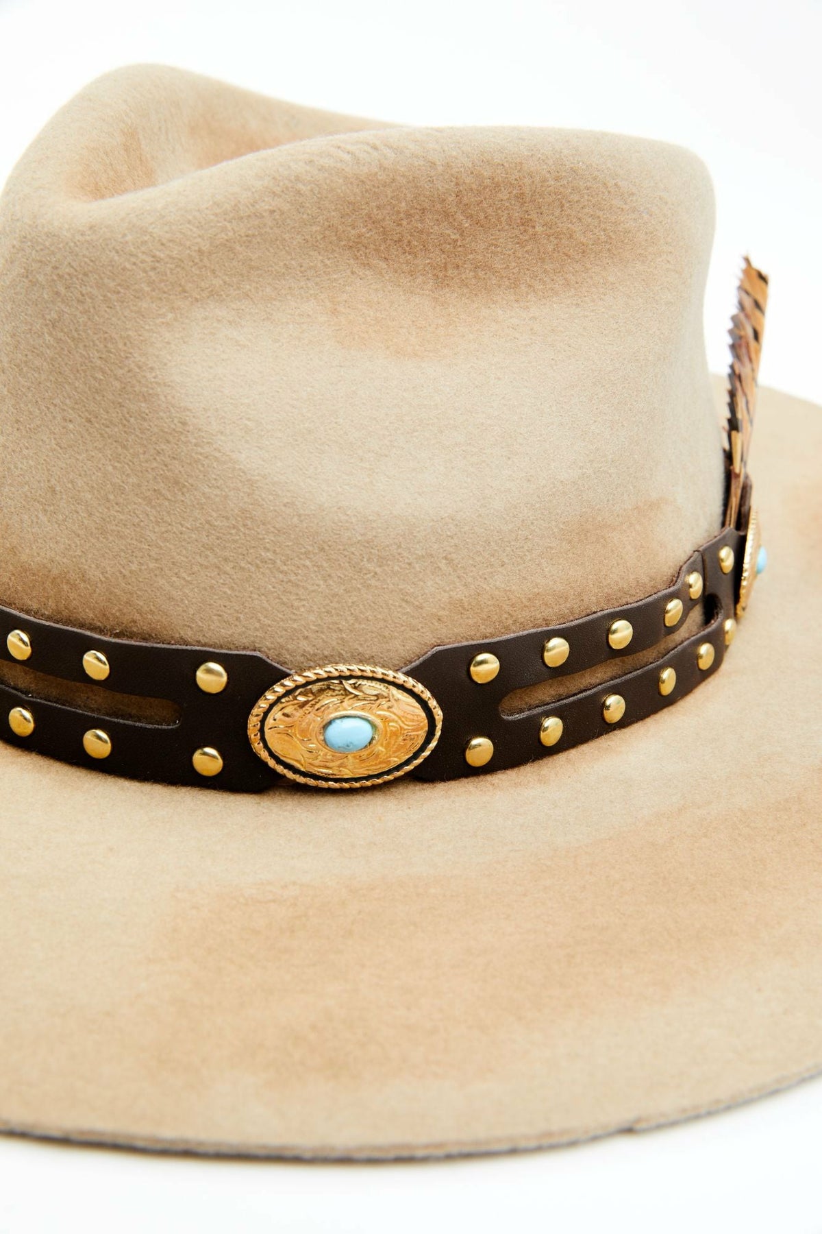 Spotted in the Night Rancher Wool Felt Western Hat