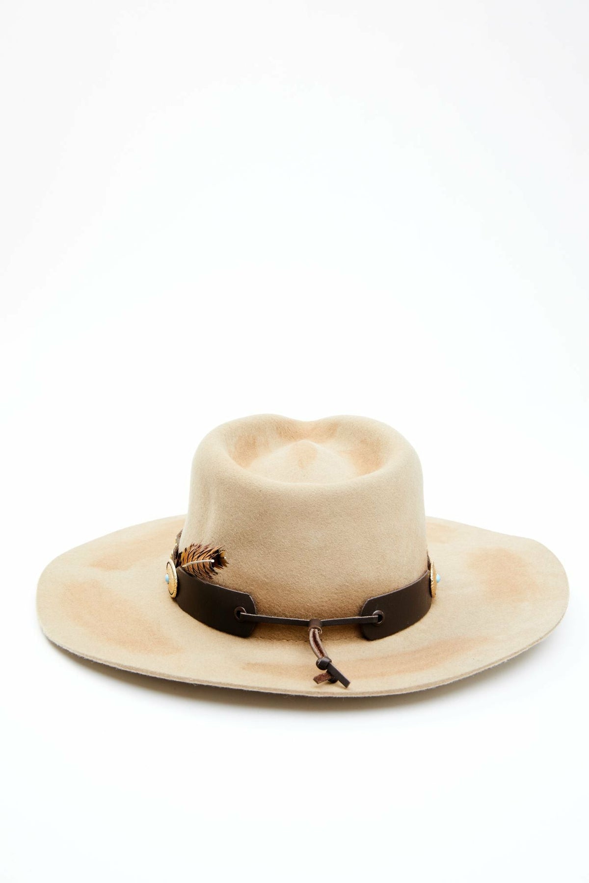 Spotted in the Night Rancher Wool Felt Western Hat