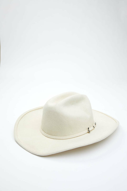 Sweet As Sugar Wool Felt Western Hat