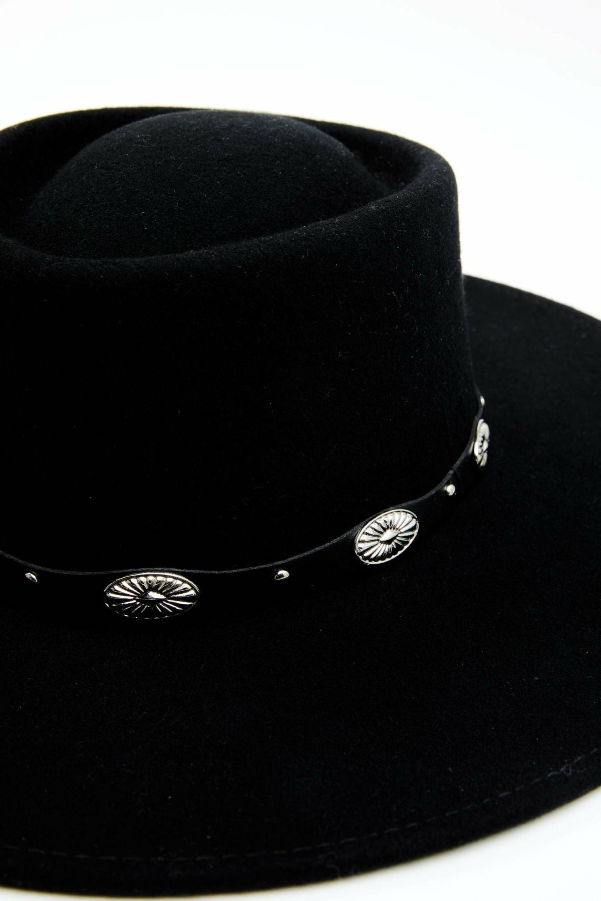 Midnight Stars Wool Felt Western Hat
