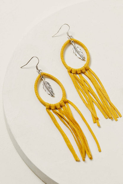 Twist & Turn Tassel Earrings