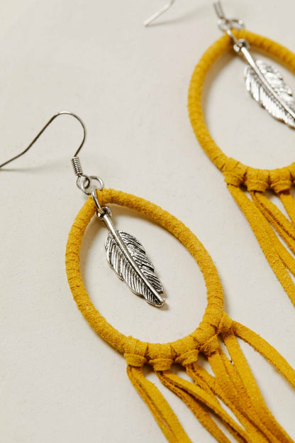 Twist & Turn Tassel Earrings