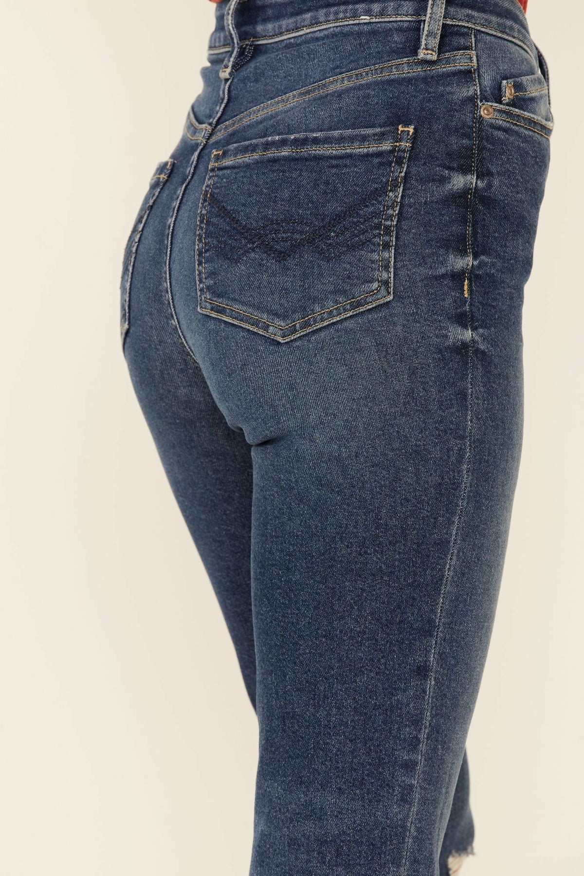 Going Places Dark Wash Straight Leg Jeans