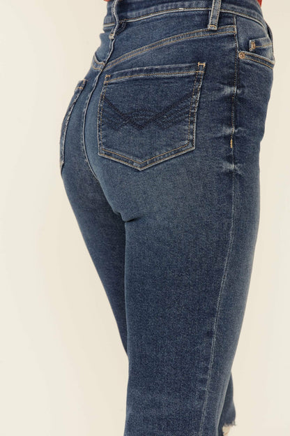 Going Places Dark Wash Straight Leg Jeans