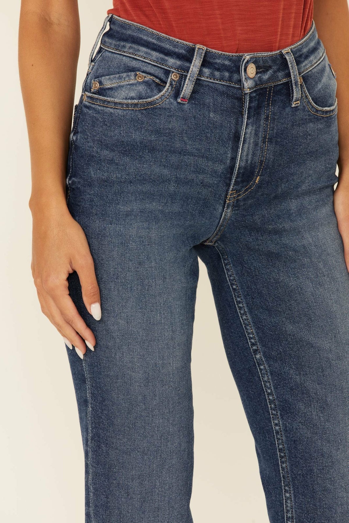 Going Places Dark Wash Straight Leg Jeans