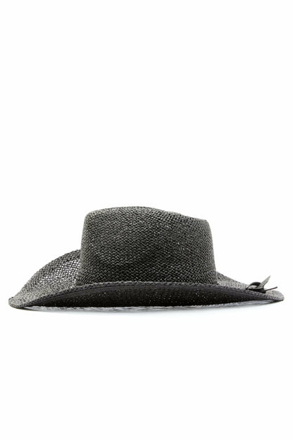 Ride With Me Paper Straw Western Hat