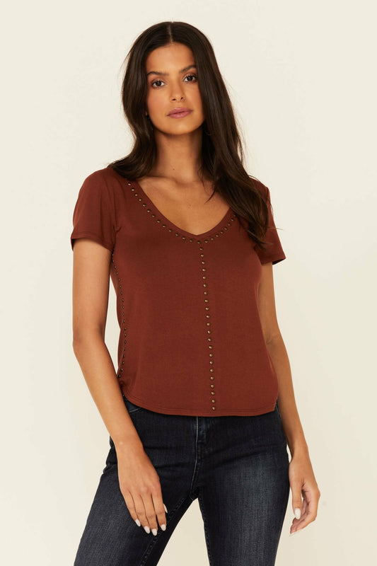 Honky Tonk Studded Top