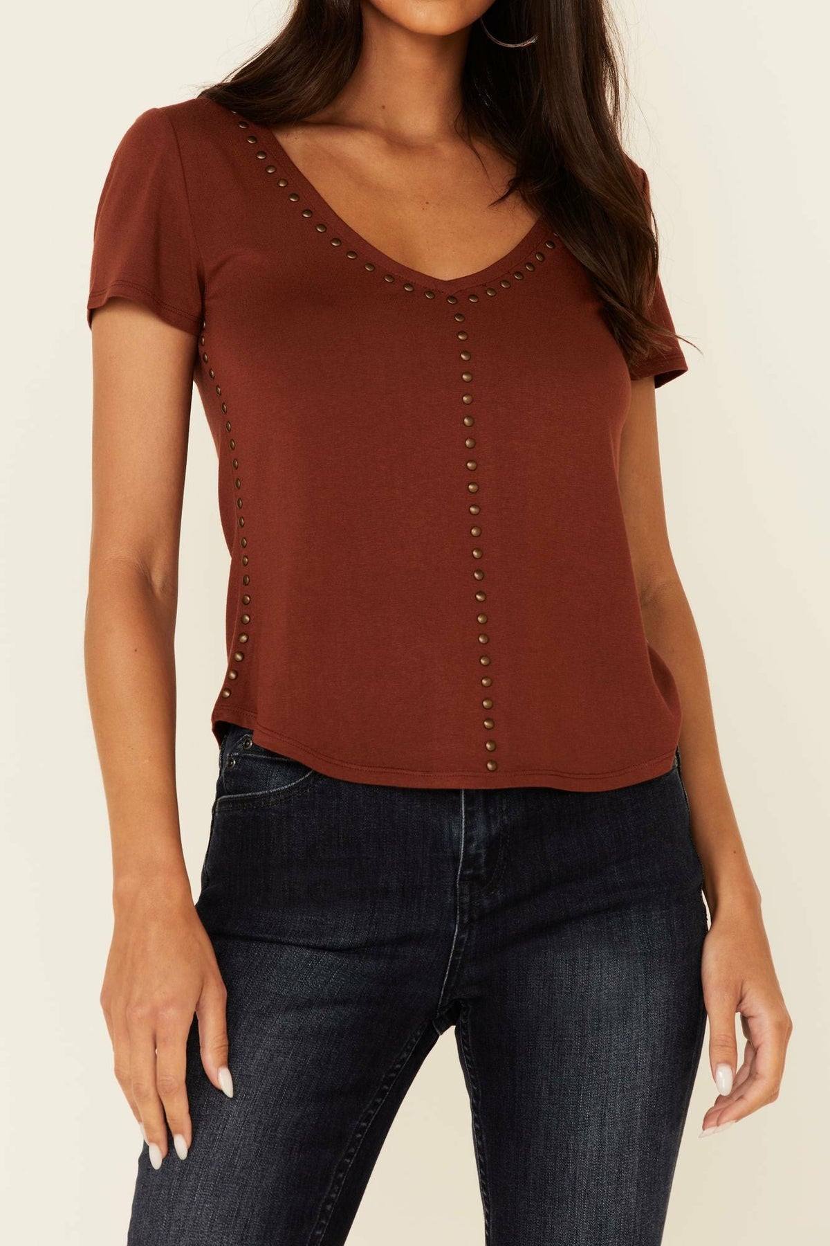 Honky Tonk Studded Top