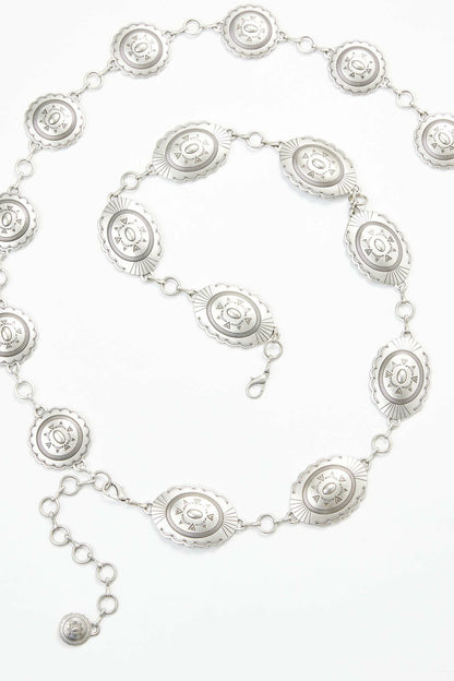 Silver Spur Chain Belt