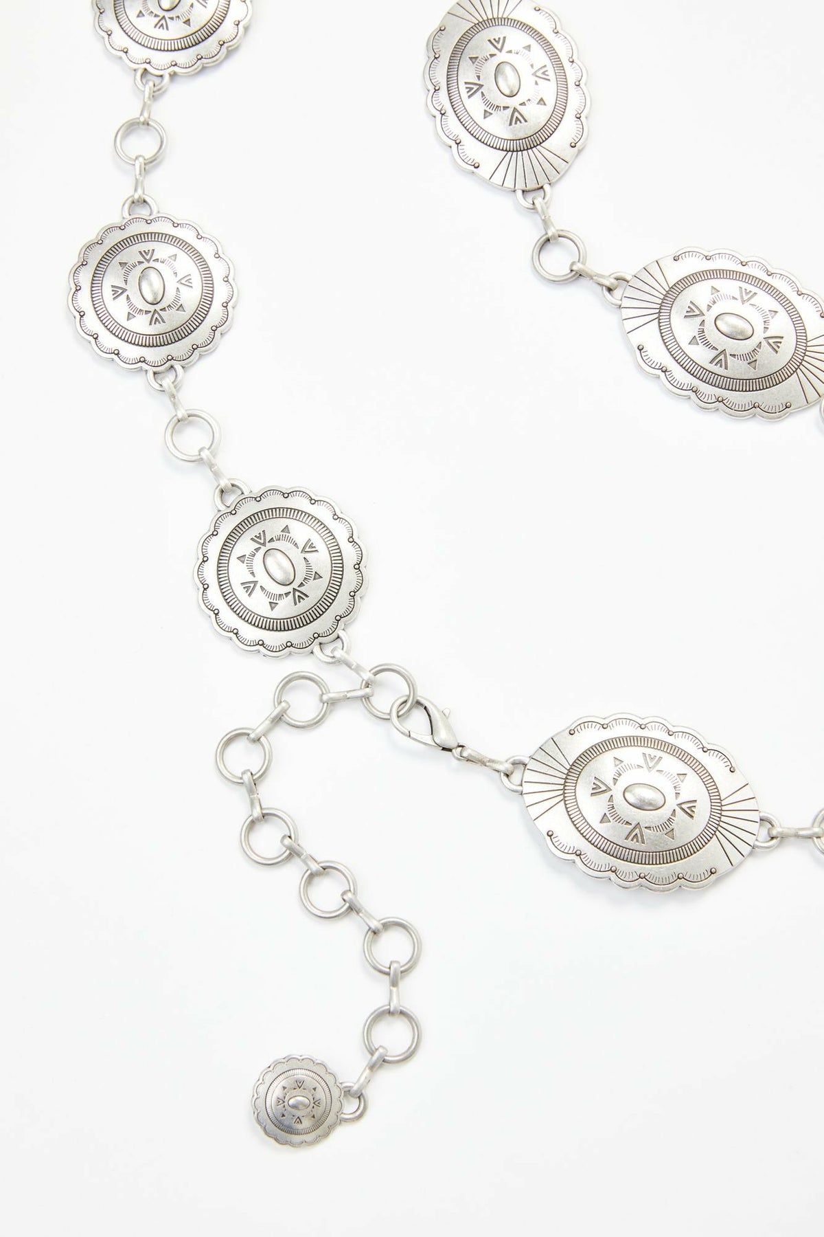 Silver Spur Chain Belt