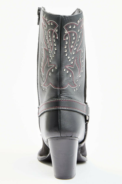 Tough Enough Fashion Booties - Round Toe