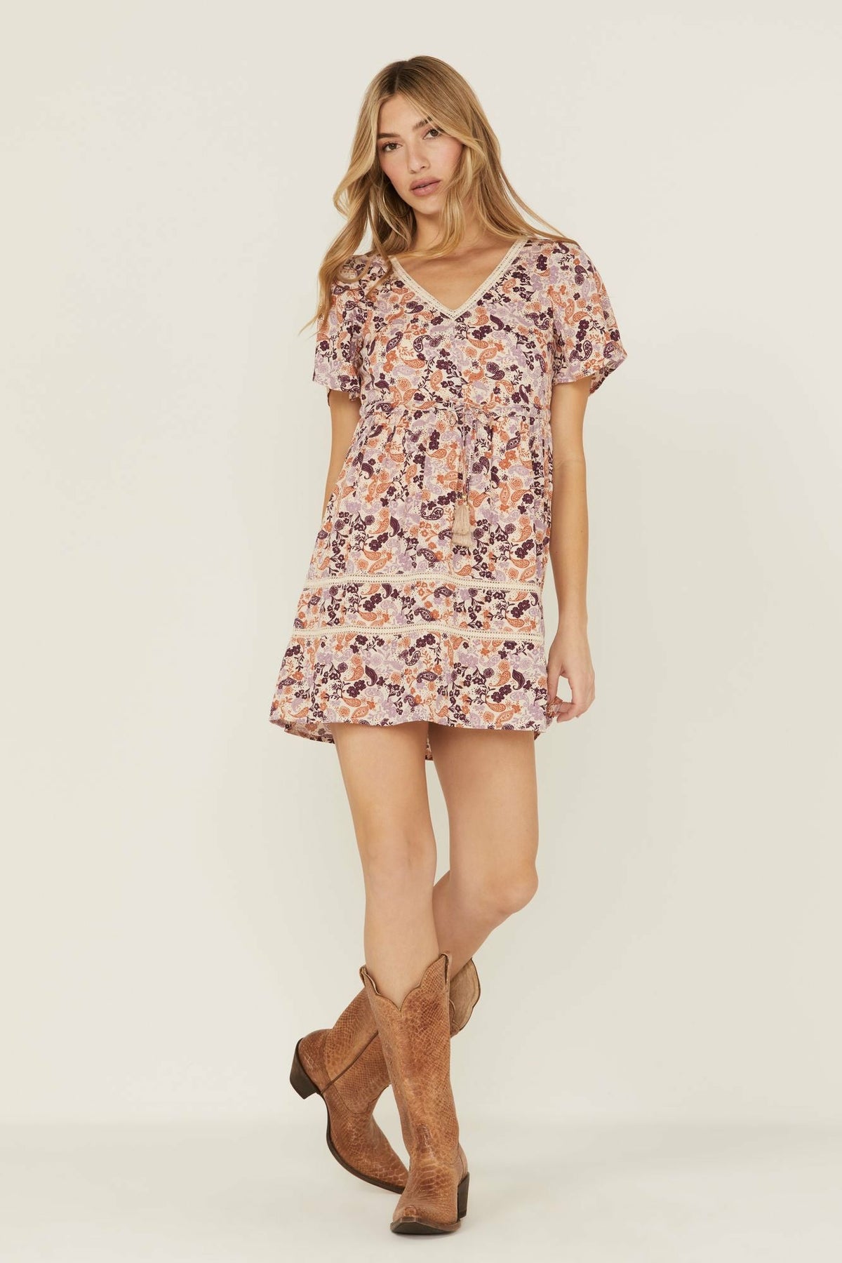 Blossom Court Floral Dress