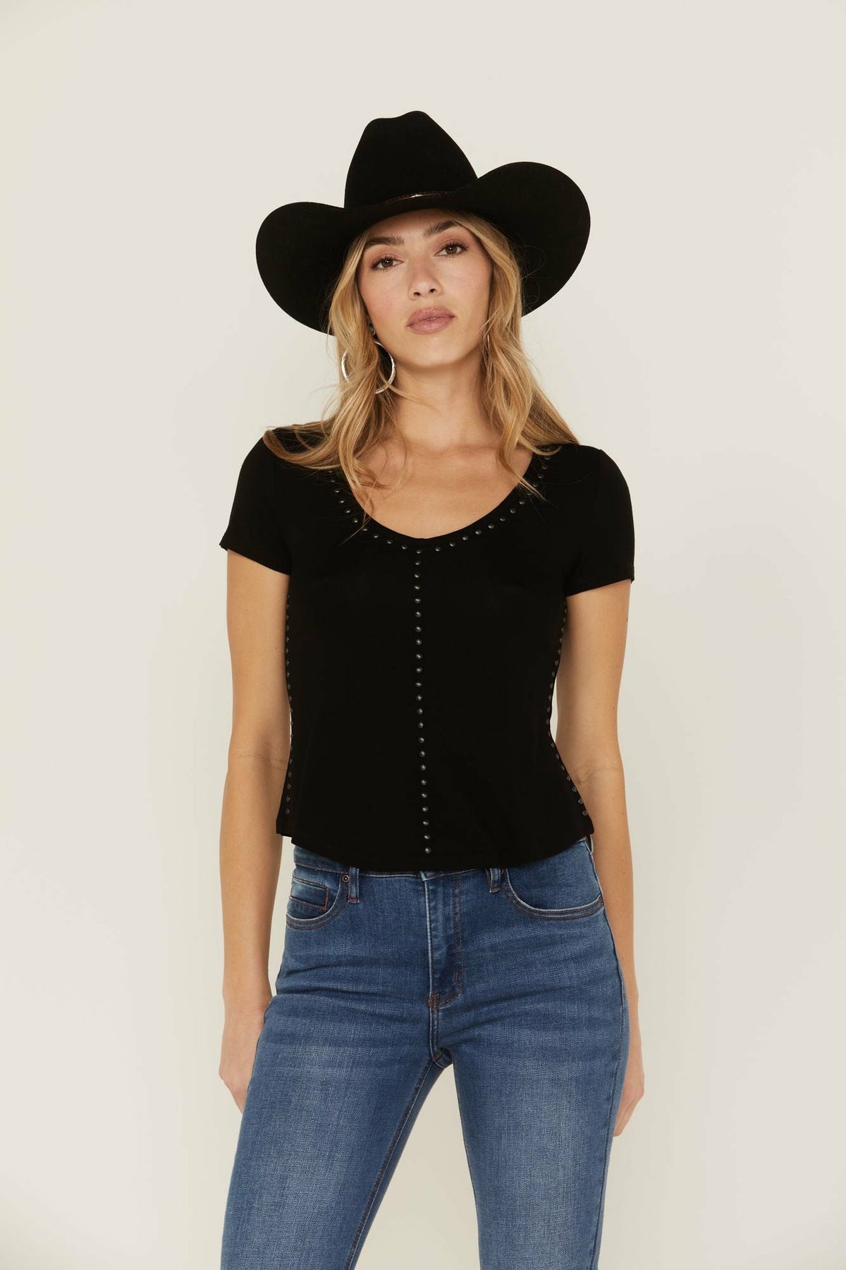 Honky Tonk Studded Top