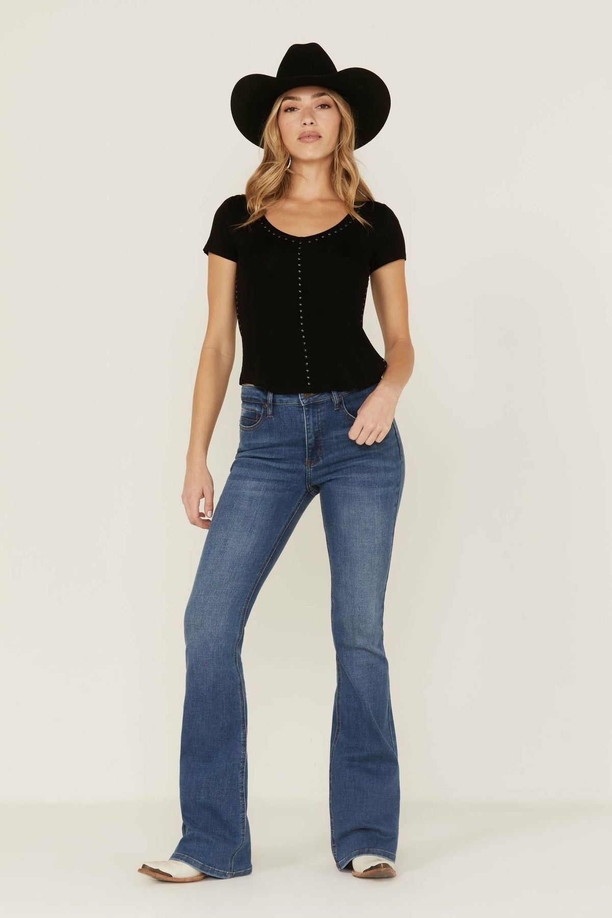 Honky Tonk Studded Top
