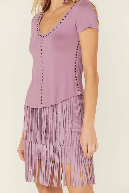 Honky Tonk Studded Top