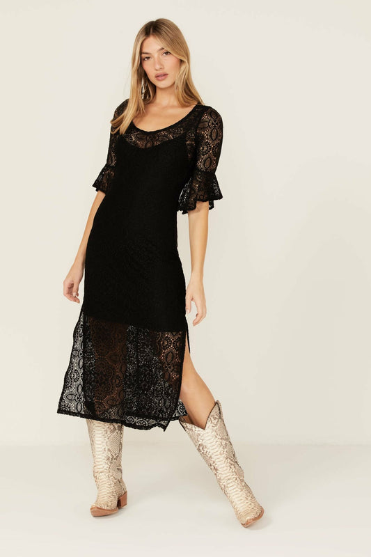 Firefly Road Lace Maxi Dress