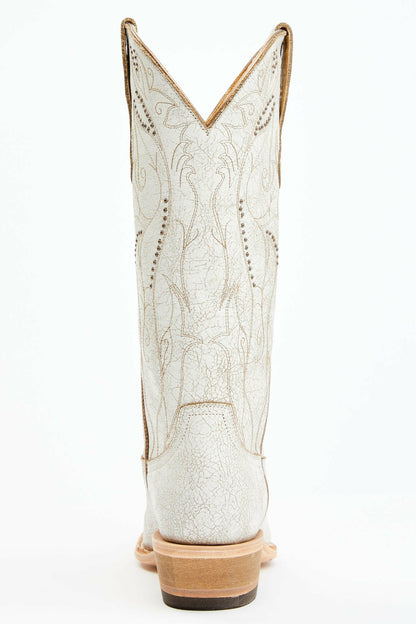 Sweet Tea Crackle Tall Western Boots - Snip Toe