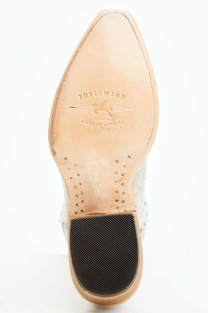 Sweet Tea Crackle Tall Western Boots - Snip Toe