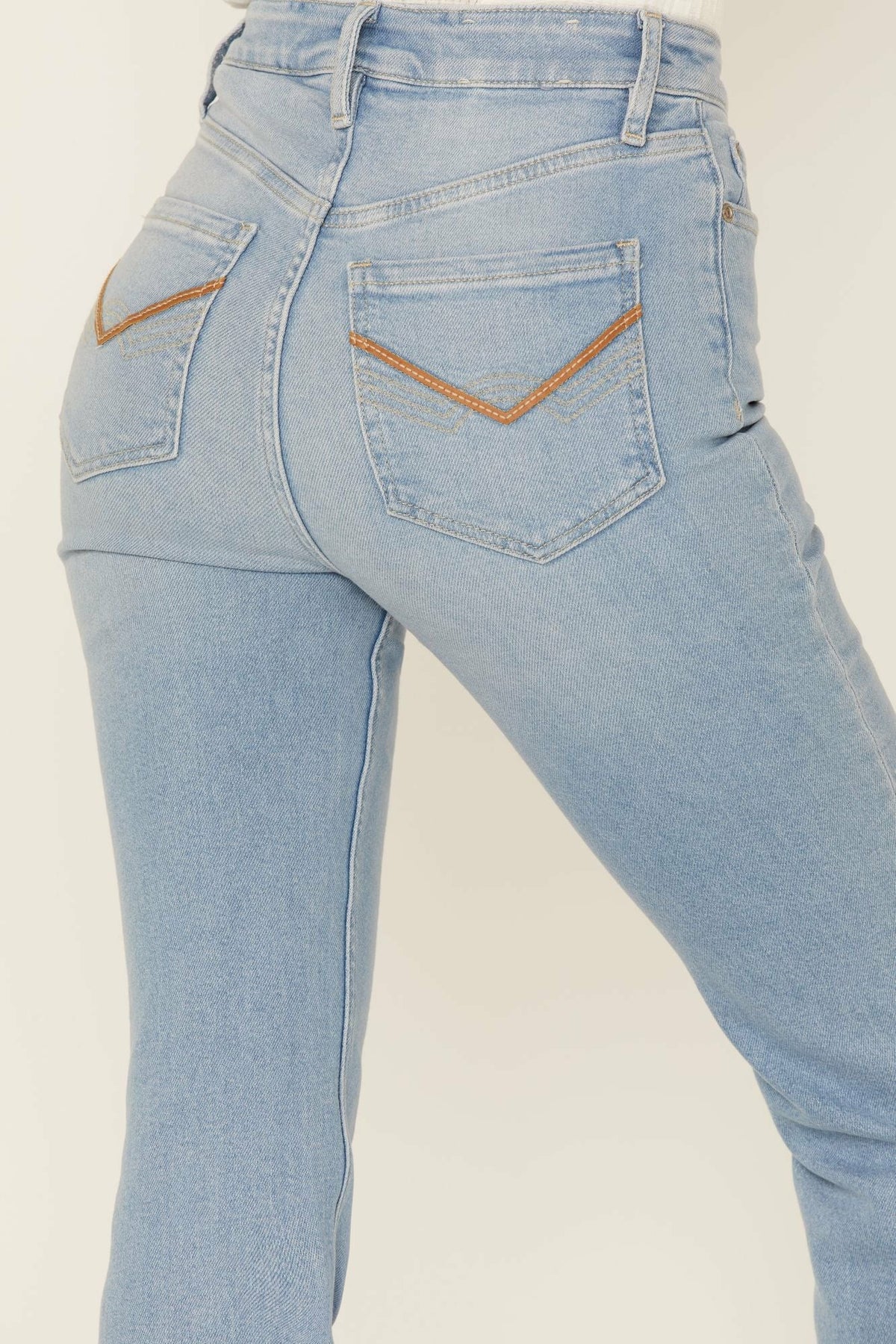 Light Wash Laredo High Rise Rebel Bootcut Jeans