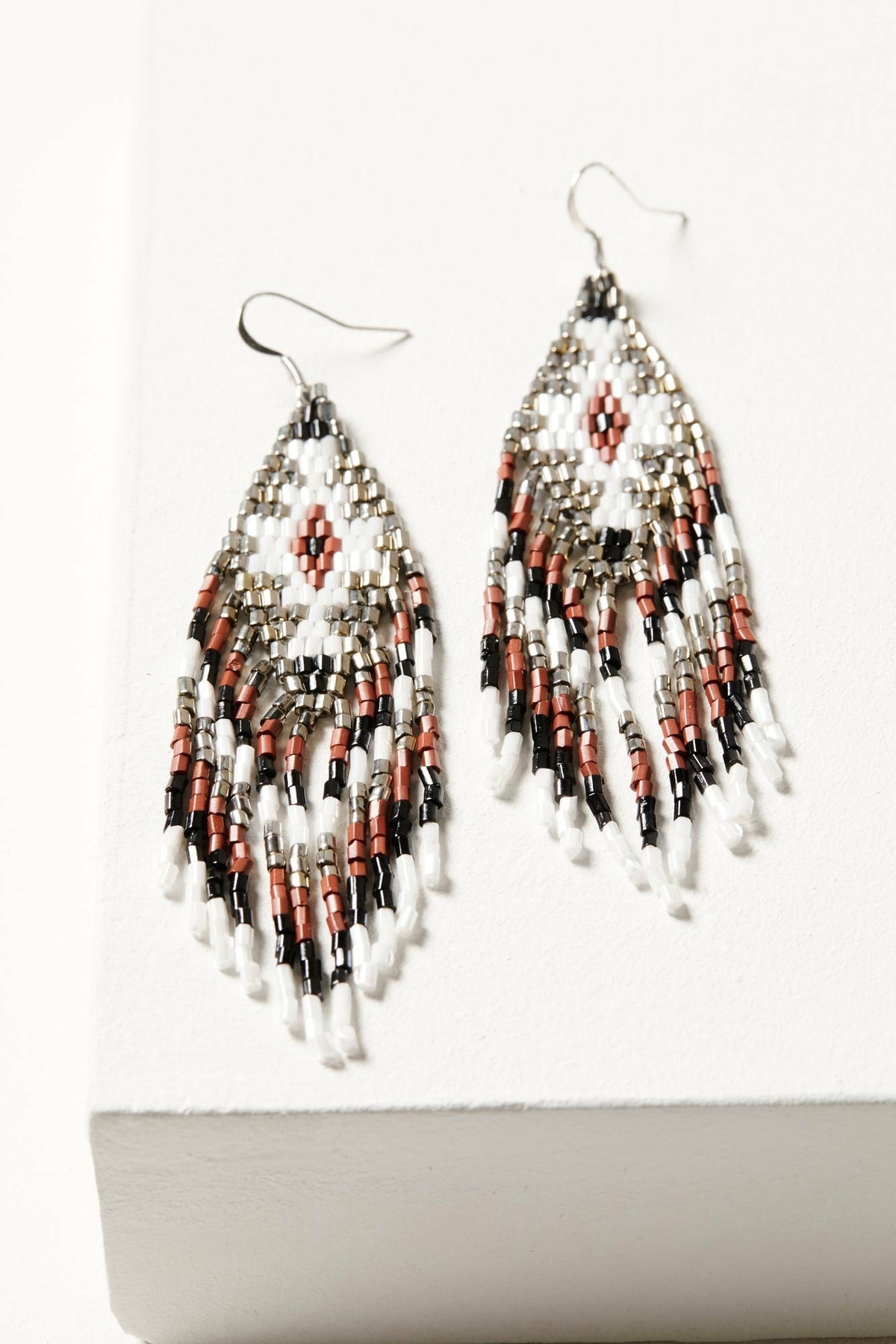 Trousdale Beaded Fringe Earrings