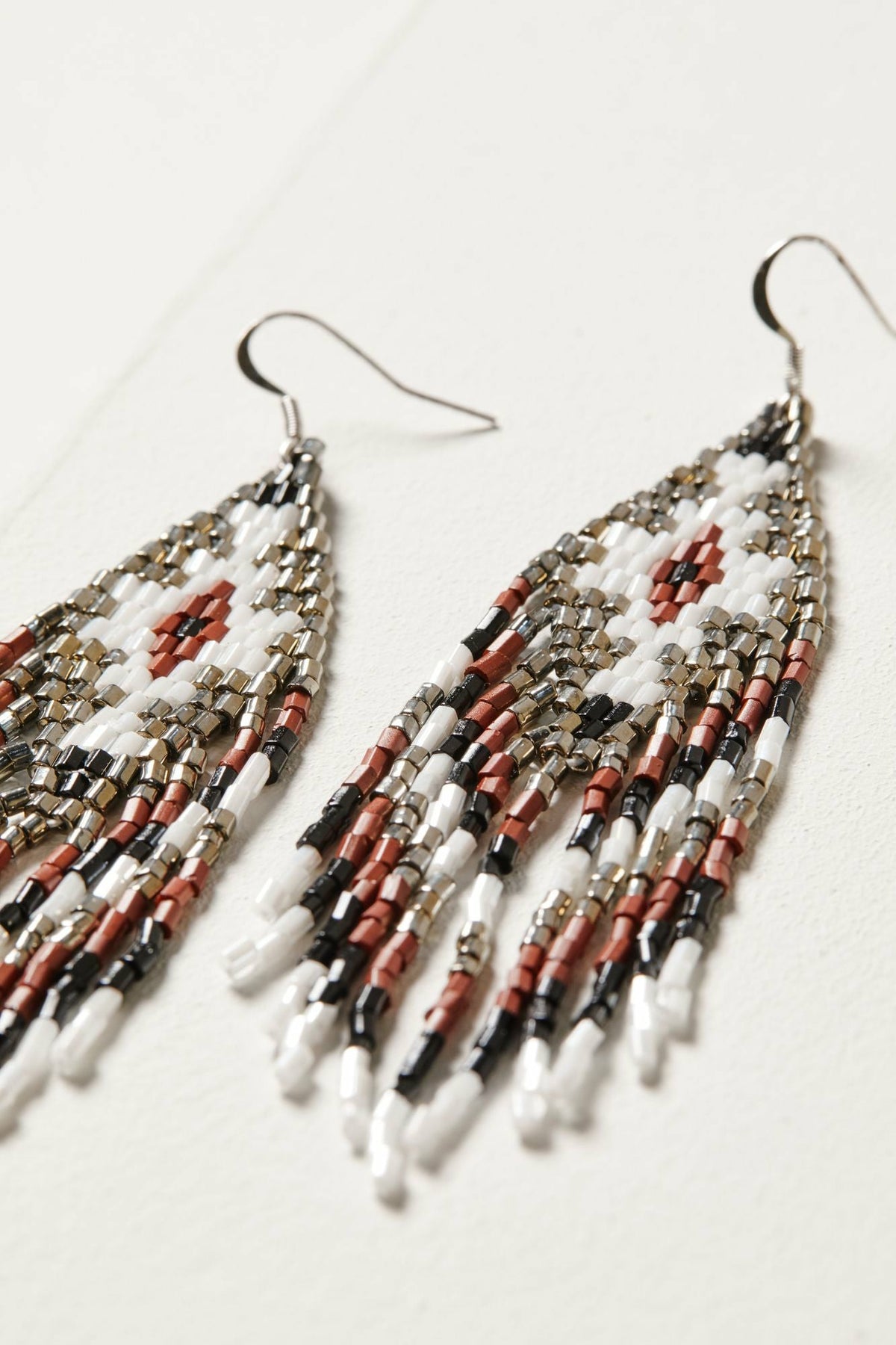 Trousdale Beaded Fringe Earrings
