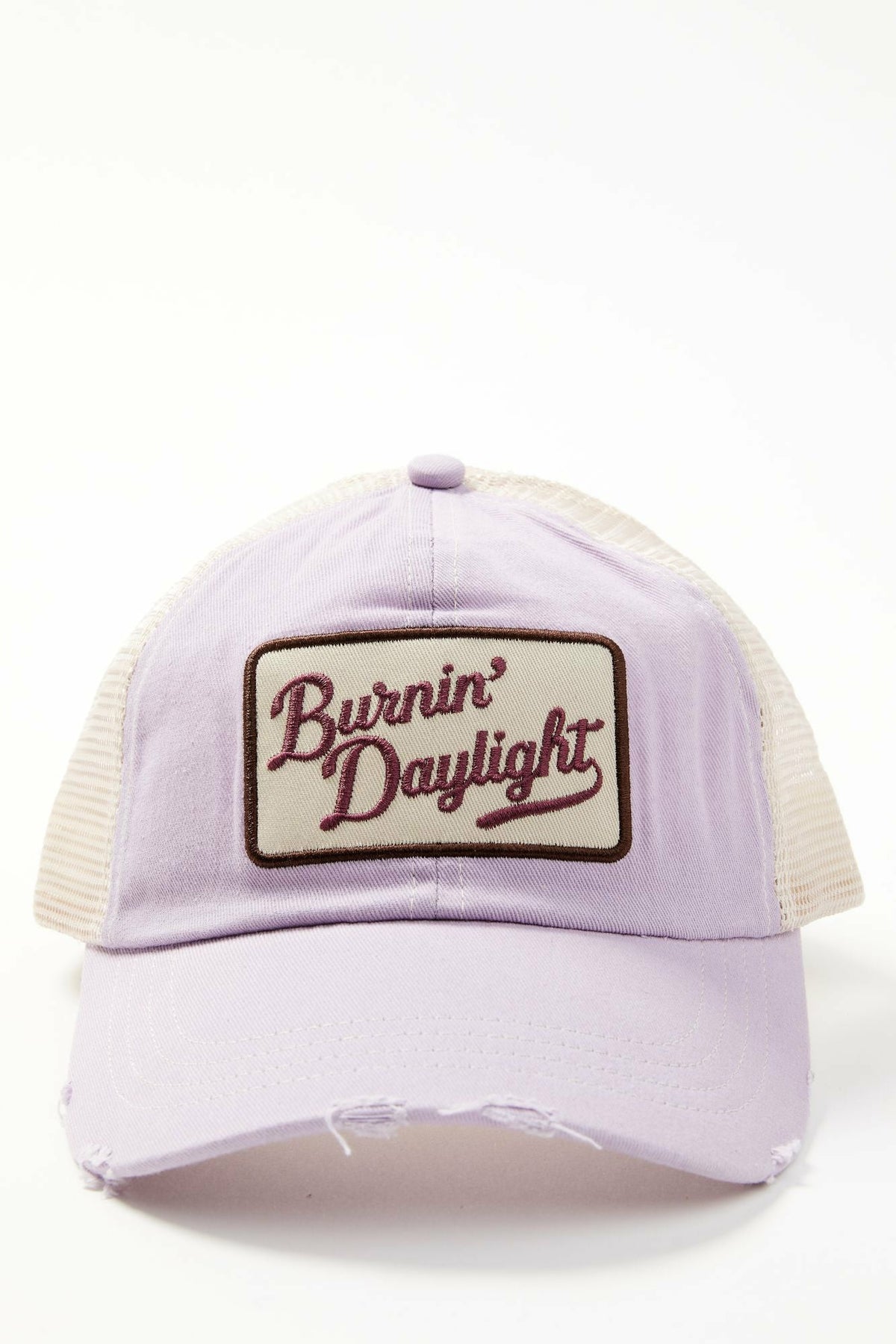 Burnin' Daylight Distressed Mesh Back Baseball Hat