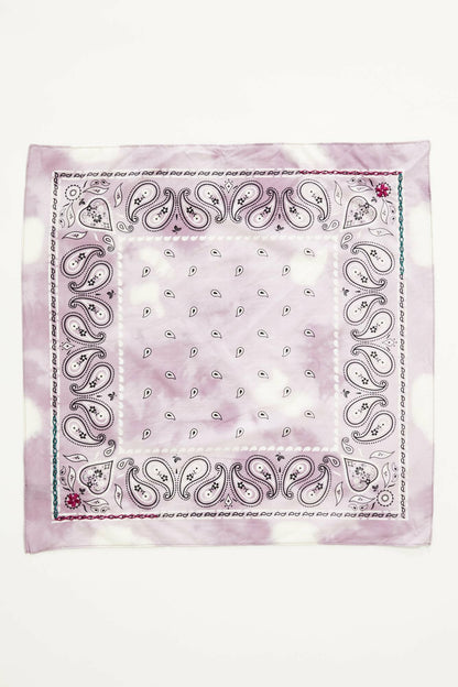 Margo Lane Bandana Bolo Necklace Lavender
