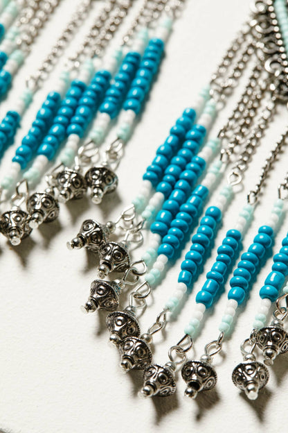 Legend Hall Beaded Fringe Earrings